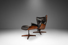 Load image into Gallery viewer, Rare Mid-Century Modern Wingback &quot;Mr. Chair&quot; Lounge Chair &amp; Ottoman Set by George Mulhauser for Plycraft, USA, c. 1960&#39;s-ABT Modern
