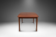 Load image into Gallery viewer, Rare Mid-Century Scandinavian Modern Expansion Dining Table w/ Stow-in-Table Leaves in Teak by Westnofa, Norway, c. 1970s-ABT Modern
