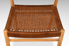 Load image into Gallery viewer, Rare Mid-Century Scandinavian Modern "Horn" Desk / Accent Armchair in Beech &amp; Paper Cord by Folke Ohllson for DUX, Sweden, c. 1950s-ABT Modern
