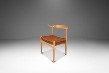 Load image into Gallery viewer, Rare Mid-Century Scandinavian Modern "Horn" Desk / Accent Armchair in Beech &amp; Paper Cord by Folke Ohllson for DUX, Sweden, c. 1950s-ABT Modern
