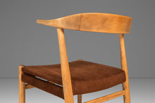 Load image into Gallery viewer, Rare Mid-Century Scandinavian Modern "Horn" Desk / Accent Armchair in Beech &amp; Suede by Folke Ohllson for DUX, Sweden, c. 1950s-ABT Modern
