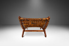 Load image into Gallery viewer, Rare Oversized Scoop Lounge Chair in Solid Douglasg Fir and Leather After José Zanine Caldas &quot;Linha Z&quot; for Mòveis Artísticos Z, 1950s-ABT Modern
