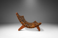 Load image into Gallery viewer, Rare Oversized Scoop Lounge Chair in Solid Douglasg Fir and Leather After José Zanine Caldas &quot;Linha Z&quot; for Mòveis Artísticos Z, 1950s-ABT Modern
