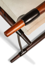 Load image into Gallery viewer, Rare Pair (2) of Restored Stokke "Stick" Chairs in Suede &amp; Rosewood by Jens H. Quistgaard for Nissen Langaa, Denmark, c. 1960s-ABT Modern
