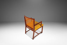 Load image into Gallery viewer, Rare Pair of Mid-Century Modern Cane-Backed Armchairs in Walnut &amp; Bouclé by Michael Taylor for Baker (New World Collection), USA, c. 1960s-ABT Modern

