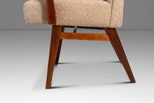 Load image into Gallery viewer, Rare Restored Mid-Century Modern Model C-108 Armchair in Walnut &amp; Beige Bouclé by Jens Risom for Jens Risom Design, USA, c. 1950s-ABT Modern
