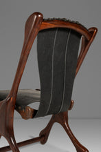 Load image into Gallery viewer, Rare Restored Mid-Century Modern "Sloucher" Sling Chair in Rosewood &amp; Leather by Don S. Shoemaker for Señal Furniture, c. 1960s-ABT Modern
