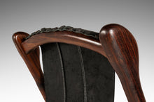Load image into Gallery viewer, Rare Restored Mid-Century Modern "Sloucher" Sling Chair in Rosewood &amp; Leather by Don S. Shoemaker for Señal Furniture, c. 1960s-ABT Modern
