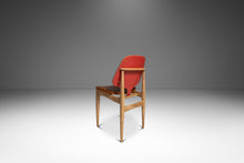 Load image into Gallery viewer, Rare Set of Eight (8) Mid-Century Modern Multi-Colored Dining Chairs by Elliots of Newbury After Arne Vodder, England, c. 1960's-ABT Modern

