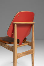 Load image into Gallery viewer, Rare Set of Eight (8) Mid-Century Modern Multi-Colored Dining Chairs by Elliots of Newbury After Arne Vodder, England, c. 1960's-ABT Modern
