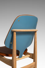 Load image into Gallery viewer, Rare Set of Eight (8) Mid-Century Modern Multi-Colored Dining Chairs by Elliots of Newbury After Arne Vodder, England, c. 1960's-ABT Modern
