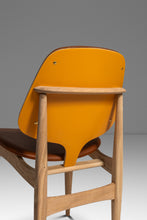 Load image into Gallery viewer, Rare Set of Eight (8) Mid-Century Modern Multi-Colored Dining Chairs by Elliots of Newbury After Arne Vodder, England, c. 1960's-ABT Modern
