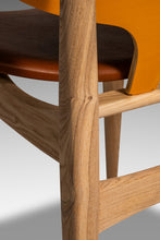Load image into Gallery viewer, Rare Set of Eight (8) Mid-Century Modern Multi-Colored Dining Chairs by Elliots of Newbury After Arne Vodder, England, c. 1960's-ABT Modern
