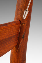 Load image into Gallery viewer, Rare Set of Four (4) Scandinavian Modern Dining Chairs in Teak &amp; Leather Attributed to Yngve Ekström for Gemla Diö, Sweden, c. 1950s-ABT Modern
