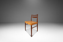Load image into Gallery viewer, Rare Set of Four (4) Scandinavian Modern Dining Chairs in Teak &amp; Leather Attributed to Yngve Ekström for Gemla Diö, Sweden, c. 1950s-ABT Modern
