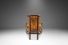 Load image into Gallery viewer, Rare Set of Two ( 2 ) &#39;Jangada&#39; Lounge Chairs w/ Matching Ottoman in Jacaranda &amp; Leather by Jean Gillon for Wood Art, Brazil, c. 1960s-ABT Modern
