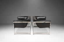 Load image into Gallery viewer, Rare Set of Two ( 2 ) Mid-Century Modern "Cube" Chairs by Milo Baughman for Thayer Coggin, USA, c. 1960's-ABT Modern
