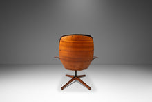 Load image into Gallery viewer, Rare Set of Two (2) Mid-Century Modern "Mrs." Lounge Chairs in Walnut &amp; Velvet by George Mulhauser for Plycraft, USA, c. 1960s-ABT Modern

