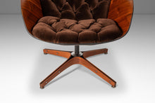 Load image into Gallery viewer, Rare Set of Two (2) Mid-Century Modern "Mrs." Lounge Chairs in Walnut &amp; Velvet by George Mulhauser for Plycraft, USA, c. 1960s-ABT Modern

