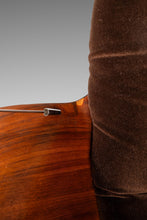 Load image into Gallery viewer, Rare Set of Two (2) Mid-Century Modern "Mrs." Lounge Chairs in Walnut &amp; Velvet by George Mulhauser for Plycraft, USA, c. 1960s-ABT Modern
