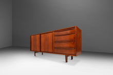 Load image into Gallery viewer, Restored Danish Mid-Century Modern Credenza / Sideboard in Teak by Svend A. Madsen for Falster Mobelfabrik-ABT Modern
