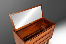 Load image into Gallery viewer, Restored Danish Mid-Century Modern Vanity Dresser in Teak by Nils Jonson for Tørring Møbelfabrik, Denmark, c. 1960s-ABT Modern
