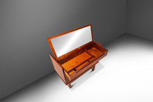 Load image into Gallery viewer, Restored Danish Mid-Century Modern Vanity Dresser in Teak by Nils Jonson for Tørring Møbelfabrik, Denmark, c. 1960s-ABT Modern
