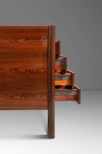 Load image into Gallery viewer, Restored Expansive Mid-Century Modern Executive Desk in Jacaranda Wood by Jean Gillon for Italma Wood Art, Brazil, c. 1960s-ABT Modern
