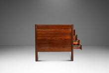 Load image into Gallery viewer, Restored Expansive Mid-Century Modern Executive Desk in Jacaranda Wood by Jean Gillon for Italma Wood Art, Brazil, c. 1960s-ABT Modern
