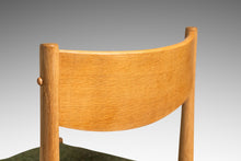 Load image into Gallery viewer, Restored Mid-Century Danish Modern Side / Dining Chair in Oak &amp; Green Tweed by Poul Volther for Frem Røjle, Denmark, c. 1970s-ABT Modern
