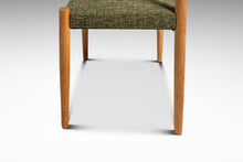 Load image into Gallery viewer, Restored Mid-Century Danish Modern Side / Dining Chair in Oak &amp; Green Tweed by Poul Volther for Frem Røjle, Denmark, c. 1970s-ABT Modern
