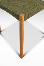 Load image into Gallery viewer, Restored Mid-Century Danish Modern Side / Dining Chair in Oak &amp; Green Tweed by Poul Volther for Frem Røjle, Denmark, c. 1970s-ABT Modern

