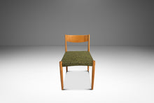 Load image into Gallery viewer, Restored Mid-Century Danish Modern Side / Dining Chair in Oak &amp; Green Tweed by Poul Volther for Frem Røjle, Denmark, c. 1970s-ABT Modern
