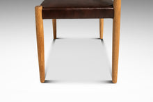 Load image into Gallery viewer, Restored Mid-Century Danish Modern Side / Dining Chair in Oak &amp; Leather by Poul Volther for Frem Røjle, Denmark, c. 1970s-ABT Modern
