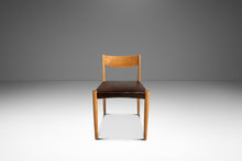 Load image into Gallery viewer, Restored Mid-Century Danish Modern Side / Dining Chair in Oak &amp; Leather by Poul Volther for Frem Røjle, Denmark, c. 1970s-ABT Modern
