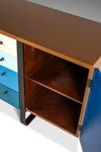 Load image into Gallery viewer, Restored Mid-Century Modern Sled-Based Credenza a Fusion of Inspiration After George Nelson and Finn Juhl, USA, c. 1960s-ABT Modern
