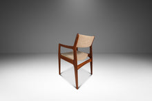Load image into Gallery viewer, Restored Mid-Century Scandinavian Modern Arm Chair in Solid Teak &amp; New Fabric in the Manner of D-SCAN, c. 1970's-ABT Modern
