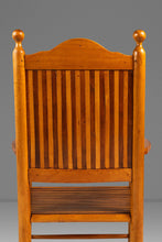 Load image into Gallery viewer, Rustic Americana Hand-Crafted 19th Century-Styled Cottage Armchair in Solid Maple &amp; Walnut, USA, c. 1940s-ABT Modern
