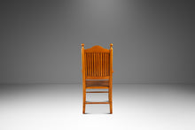 Load image into Gallery viewer, Rustic Americana Hand-Crafted 19th Century-Styled Cottage Armchair in Solid Maple &amp; Walnut, USA, c. 1940s-ABT Modern
