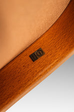 Load image into Gallery viewer, Scandinavian Modern Leather and Beech Wood Armchair / Lounge Chair by Göte Möbler, Sweden, c. 1970's-ABT Modern
