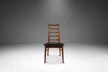 Load image into Gallery viewer, Set of Eight (8) Danish Modern &quot;Lis&quot; Ladderback Dining Chairs in Teak &amp; Walnut by Niels Koefoed for Koefoeds Hornslet, Denmark, c. 1960&#39;s-ABT Modern
