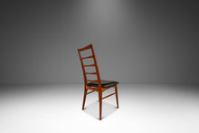 Load image into Gallery viewer, Set of Eight (8) Danish Modern &quot;Lis&quot; Ladderback Dining Chairs in Teak &amp; Walnut by Niels Koefoed for Koefoeds Hornslet, Denmark, c. 1960&#39;s-ABT Modern
