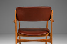 Load image into Gallery viewer, Set of Eight (8) Model 49 Dining Chairs w/ Two Armchairs in Teak &amp; New Leather by Erik Buch for O. D. Møbler, Denmark, c. 1960s-ABT Modern
