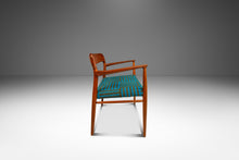 Load image into Gallery viewer, Set of Eight (8) Moller Model 75 Dining Chairs by Niels Møller for J.L. Møllers in Pierre Frey Mombasa Turquoise Fabric , Denmark, 1960s-ABT Modern
