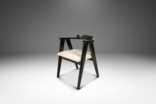 Load image into Gallery viewer, Set of Four (4) Bespoke Compass Dining Chairs in the Manner of Alan Gould for Knoll in Bouclé Upholstery, USA, c. 1950's
