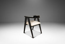 Load image into Gallery viewer, Set of Four (4) Bespoke Compass Dining Chairs in the Manner of Alan Gould for Knoll in Bouclé Upholstery, USA, c. 1950's
