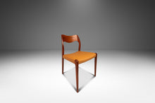 Load image into Gallery viewer, Set of Four (4) Bespoke Møller Model #71 Dining Chairs in Teak &amp; Leather by Niels Møller for J.L. Møllers Møbelfabrik, Denmark, 1960&#39;s-ABT Modern
