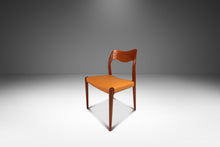 Load image into Gallery viewer, Set of Four (4) Bespoke Møller Model #71 Dining Chairs in Teak &amp; Leather by Niels Møller for J.L. Møllers Møbelfabrik, Denmark, 1960&#39;s-ABT Modern
