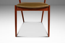 Load image into Gallery viewer, Set of Four ( 4 ) Danish Mid-Century Modern Model 42 Dining Chairs in Teak &amp; Leather by Kai Kristiansen, Denmark, c. 1960s-ABT Modern
