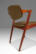 Load image into Gallery viewer, Set of Four ( 4 ) Danish Mid-Century Modern Model 42 Dining Chairs in Teak &amp; Leather by Kai Kristiansen, Denmark, c. 1960s-ABT Modern
